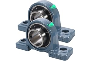 HYFTJYZ UCP210-31 Pillow Block Bearing,1-15/16" Bore Mounted Pillow Bearing Cast Iron Base -Self Aligning Chrome Bearing,4 Pcs