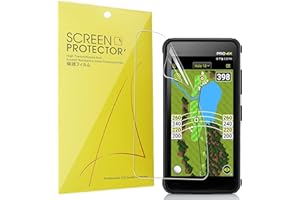 Lamshaw Compatible for SkyCaddie PRO 4X Golf Screen Protector, [6 Pack] Full Coverage TPU Clear Film Compatible with SkyCaddi