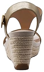 Kenneth Cole REACTION Women's Card Wedge, Soft Gold