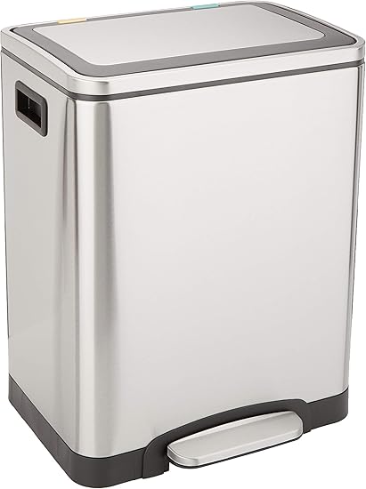 Home Garden 168 13 Gallon White Tall Kitchen Trash Can Liner