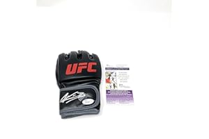 MISTER MANCAVE Amanda Nunes Signed Autograph UFC Boxing Glove UFC JSA Certified