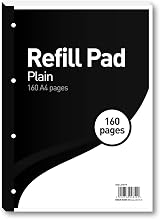 SUMMIT A4 Refill Pad Plain 70 gsm 160 Pages Pack of 5 view 2