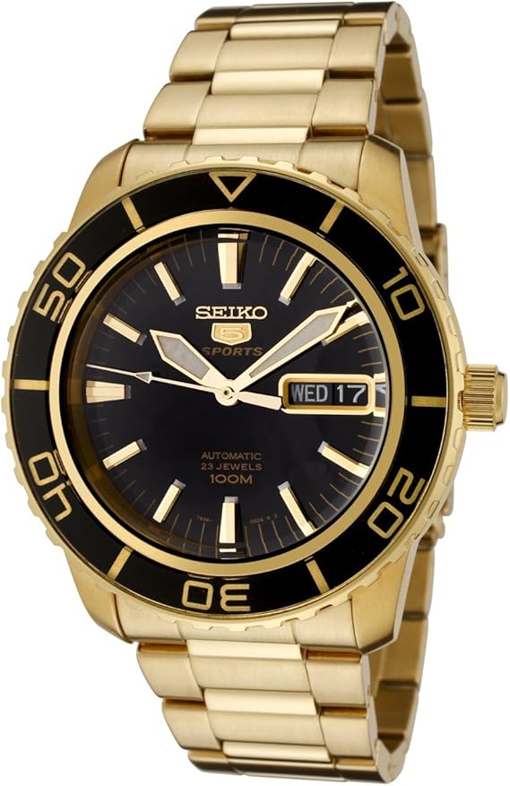seiko automatic gold