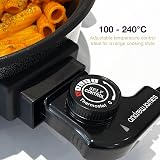 Andrew James Electric Frying Pan 30cm 1350W Non-Stick Glass Lid view 4
