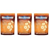 Drizz Packs (Birthday Cake Bites 3-Pack) Plus GTF Sticker &amp; Chocolate Starlight Mint