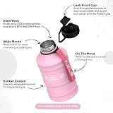 Fuel24 1.3L/2.2L Water Bottle Stainless Steel Leakproof BPA Free view 2