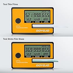 Labs Tint Meter Works on Side Windows, Digital Tint
