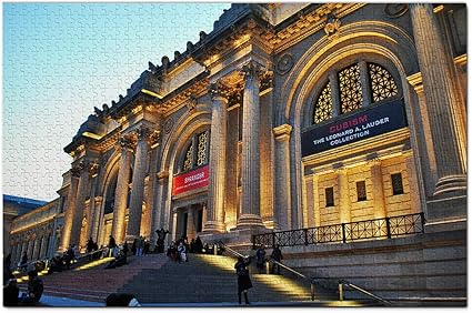 Amazon Com Usa America Metropolitan Museum Of Art New York Jigsaw Puzzle 1000 Piece Travel Souvenir Wooden Toys Games