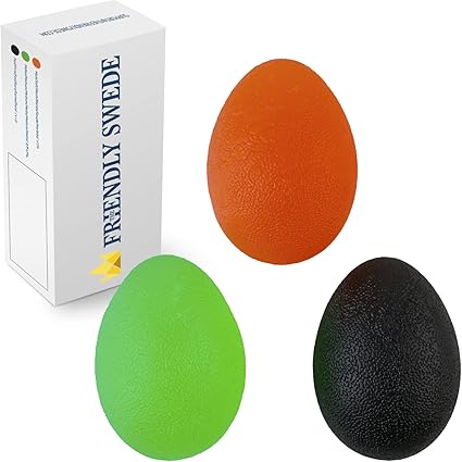 The Friendly Swede Pelotas en Forma de Huevo para Ejercicios y ...