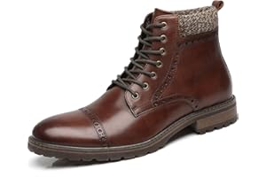 La Milano Men's Slip On Loafers Business Casual Comfortable Classic Leather Dress Shoes for Men