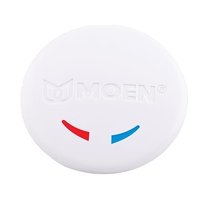 Moen 100021 Chrome Handle Cap And Temperature Indicator Kit 7400