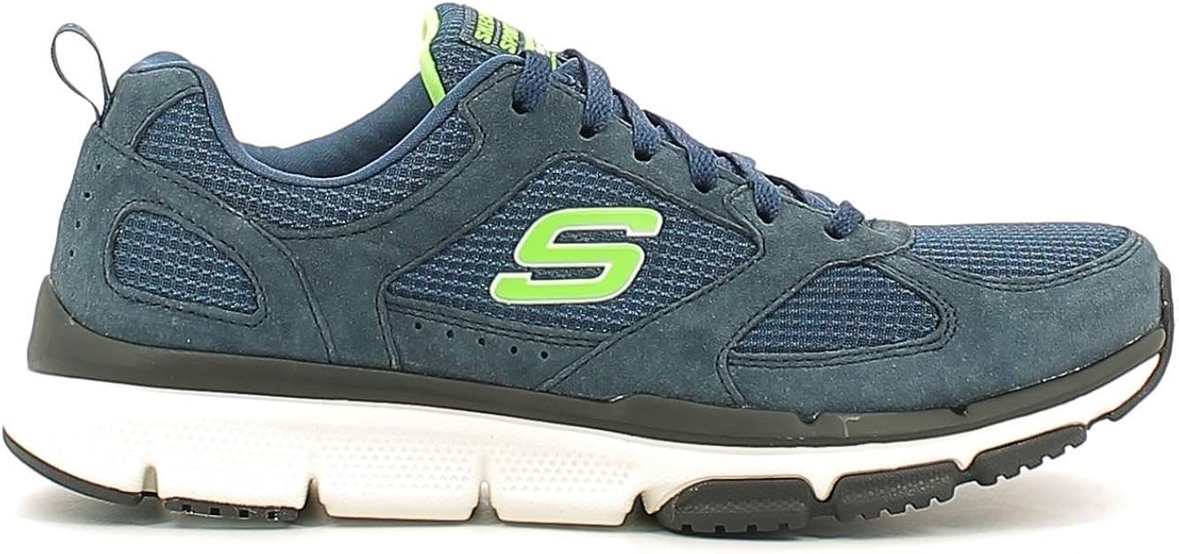 skechers memory foam blu