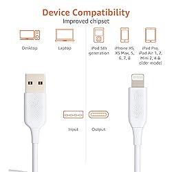 Amazon Basics USB-A to Lightning ABS Charger