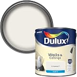 Dulux Matt Emulsion Paint For Walls And Ceilings Timeless 2.5 L