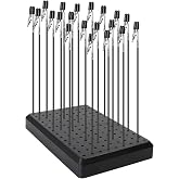 GJJC09B 1PC Painting Stand Base and 20PCS Alligator Clip Stick Set Modeling Tools for Airbrush Hobby Model Parts New