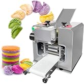 Wtecom Commercial Automatic Dumpling Skin Wrapper Machine | Electric Wonton Dough Processing Machine-110V 250W,Thickness:1.2-1.6mm,Size:8cm,60pcs/M For Restaurant Hotel Home