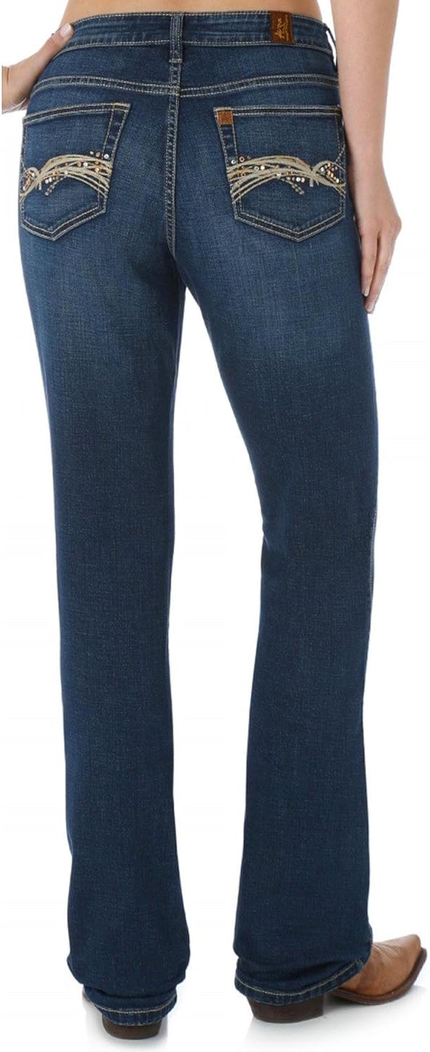 Wrangler Women's Aura Instantly Slimming Jean at Amazon Women's Jeans store