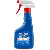 ADAMS Plus Flea and Tick Spray for Dogs &amp; Cats, Kills Fleas and Ticks, Repels Mosquitoes, Prevents Infestations up to 2 Months, Treatment for Dogs, Cats, Puppies &amp; Kittens, 16 Fl Oz