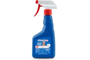 ADAMS Plus Flea & Tick Dog and Cat Spray, Kills Fleas, Ticks and Mosquitoes, 16 fl oz