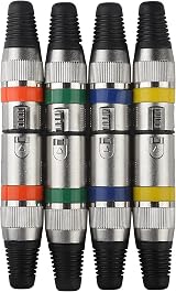 wecan 4 Pack 3 Pin DMX Cable 3m XLR Male Female DMX Lighting Cable view 3
