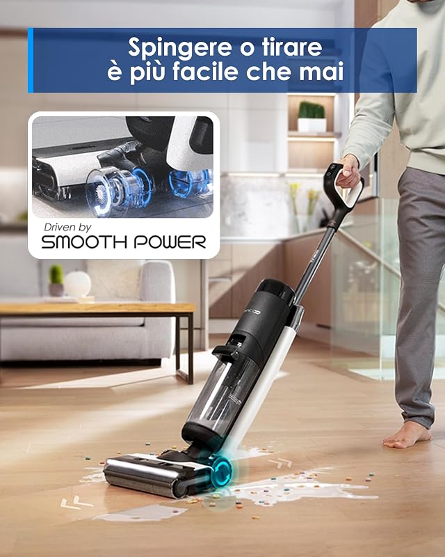 Floor ONES7 Pro(S7 Series) Lavapavimenti aspirapolvere senza fili
