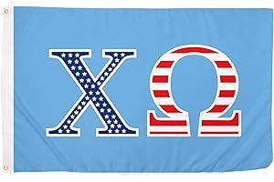 Desert Cactus Chi Omega Flag USA Letter Sorority Greek Banner Large 3x5 Feet Sign Decor Chi O