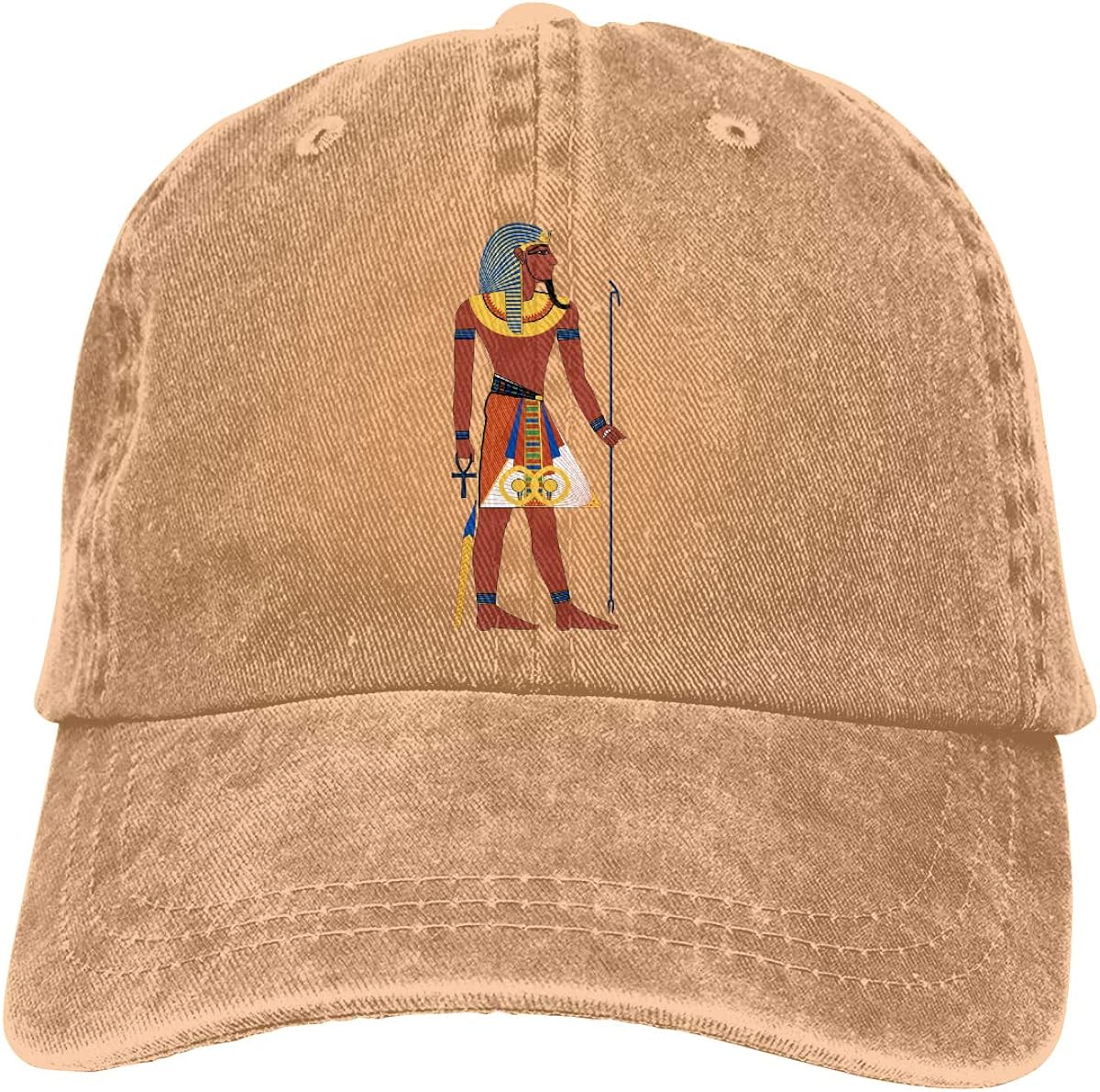 BHYking Denim Hat,Ancient Egypt, Human Behavior,Trucker Hat,Christmas
