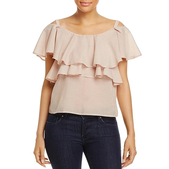 layered ruffle tops