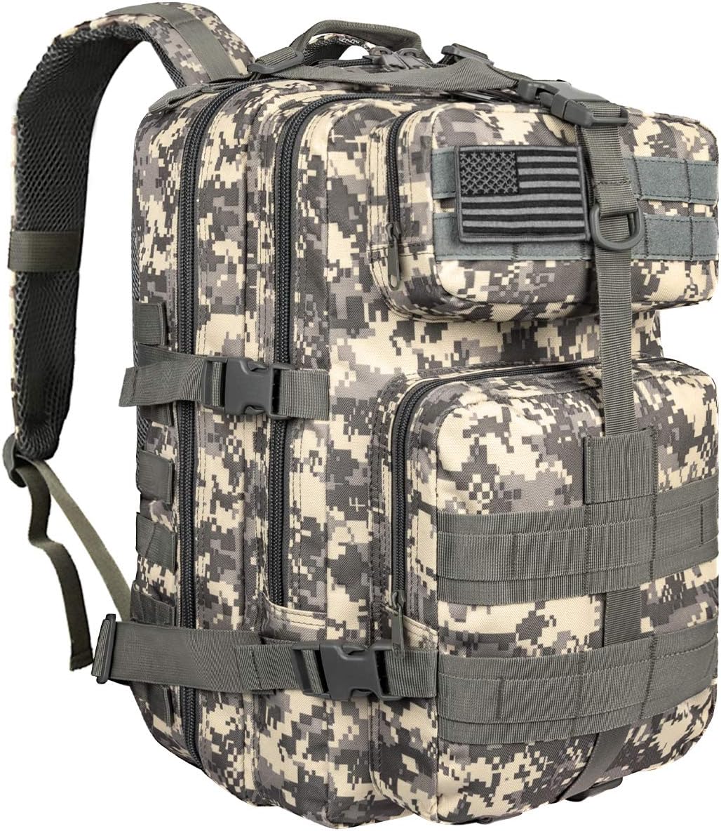 NOOLA Military Tactical Backpack Large Army 3 Day Assault Pack Molle Bag Rucksack