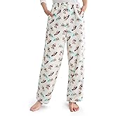 Giggling Getup Womens Pajama Pants Soft Flannel Fleece Pajama Bottoms Sleep & Lounge Pants with Pockets and Drawstring