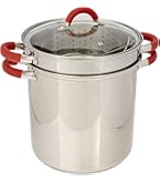 ASPARAGERA PENTOLA PER asparagi in acciaio inox 4,2 litri, coperchio e