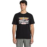 Volcom Men's Revel Tee – Heavyweight Cotton Crew Neck Short Sleeve T-Shirt