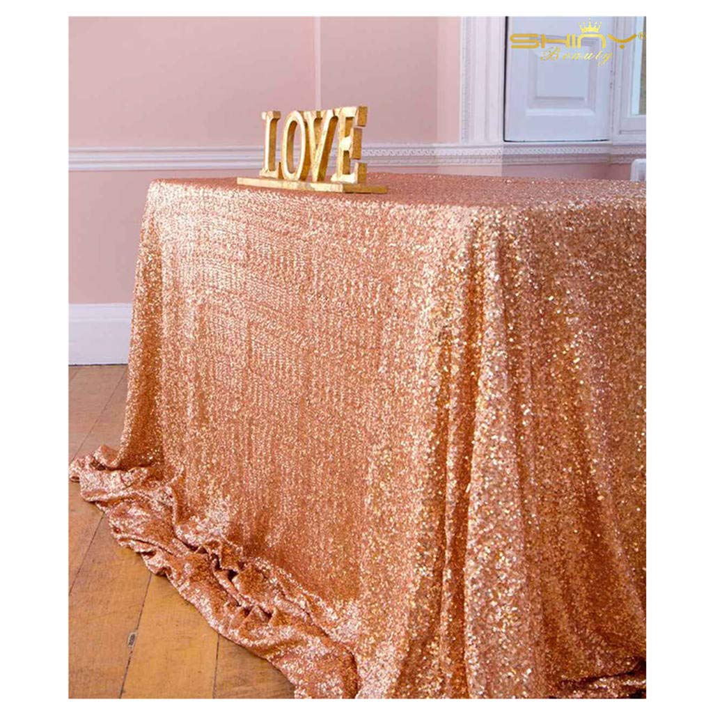 Best Old Gold Sequin Table Runner