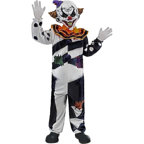 thumbnail image 2 of Xinxiaomeng Art The Clown Mask Halloween Terrifier Scary Killer Clow 2 of 11