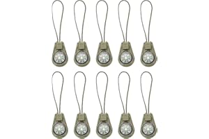 PATIKIL Mini Survival Compass, 25 Pack Button Compass Bulk Kit for Outdoor Hiking Camping Travelling Party Favors