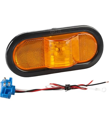 Amazon.com: Grote 52193 Economy Oval Side Turn Marker Light