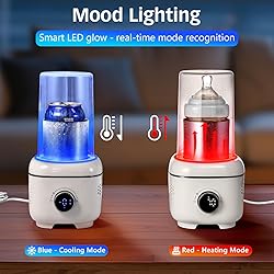 WISFISSH Cooling Cup with Mood Light,Beverage