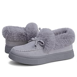 TINSTREE Winter Flat Boots Warm Durable Shoes
