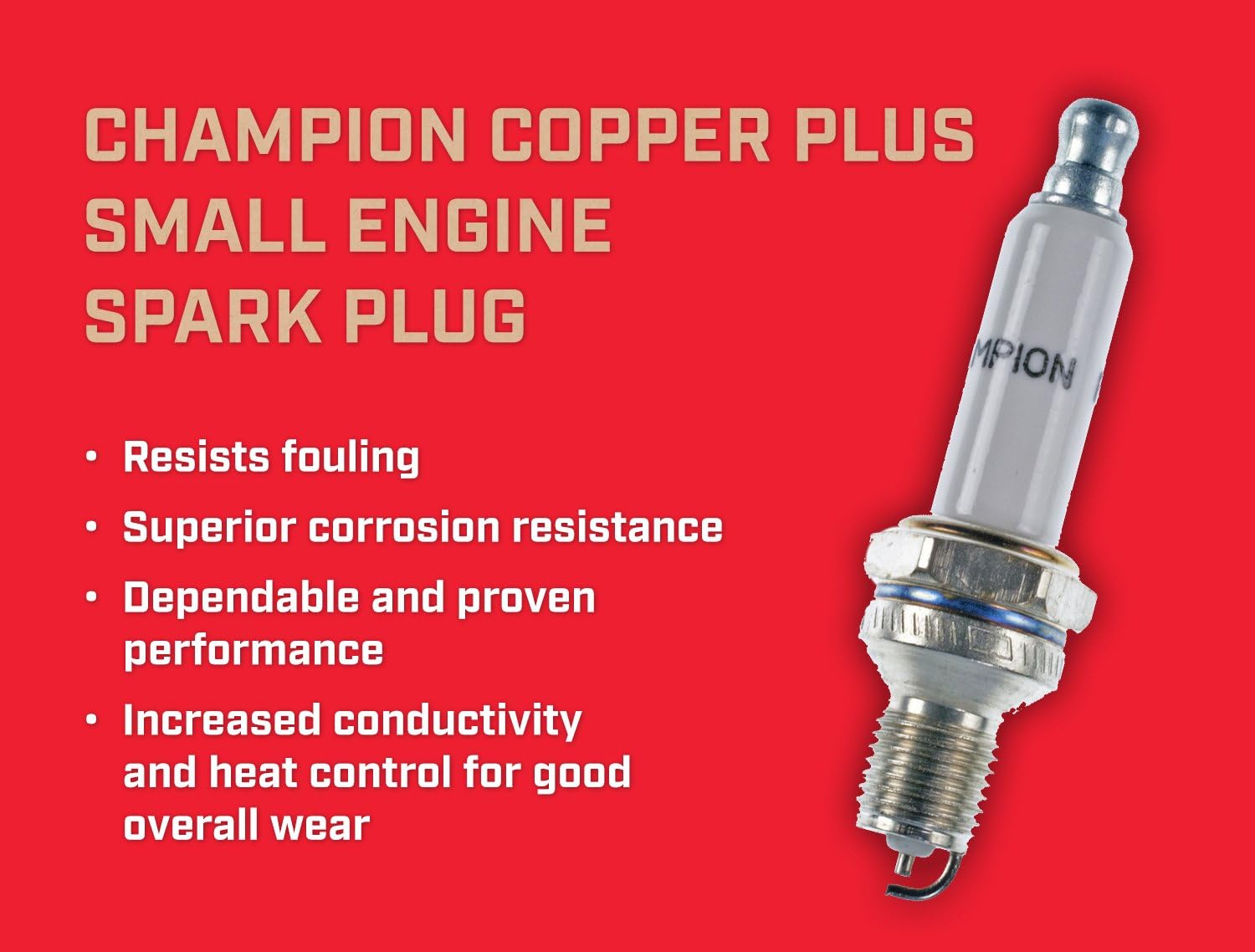 Champion RDZ4H Lawn & Garden Small Engine Spark Plug Federal Mogul 2