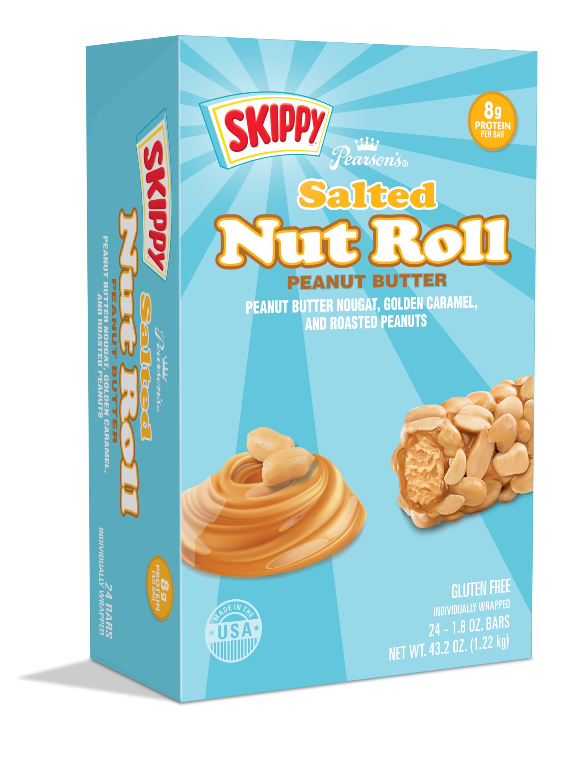 Pearson's SKIPPY® Peanut Butter Salted Nut Roll