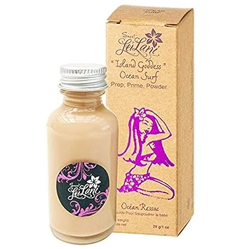 Amazon Com Sweet Leilani Island Goddess 3 In 1 Liquid Foundation Prep Prime Powder Full Coverage Waterproof Fragrance Free 1 Ounce Sea Breeze Beauty