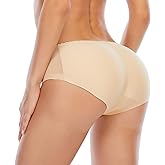 Werena Butt Lifter Panties for Women Padded Underwear Seamless Booty Pads Enhancer Shapewear Butt Lifting Panty