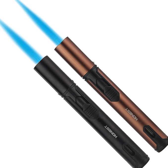 Pen Torch Lighter Adjustable Refillable Butane Lighters Jet