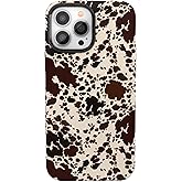Casely iPhone 13 Pro Max Case | Cowgirl Envy | Cow Print | Bold Protective Design | Compatible with MagSafe
