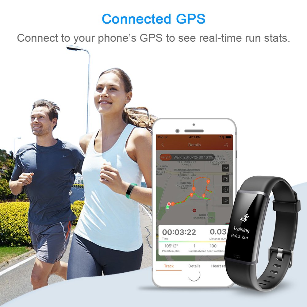 Fitness Tracker with Heart Rate Monitor Watch, Activity Tracker