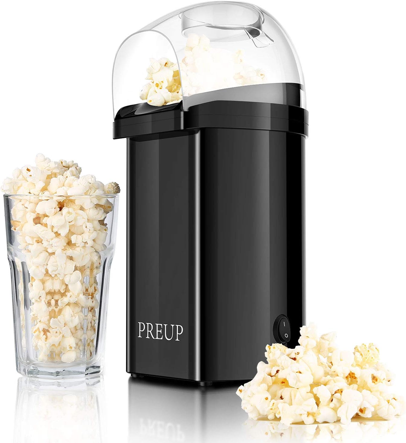 PREUP Palomitero (Negro): Amazon.es