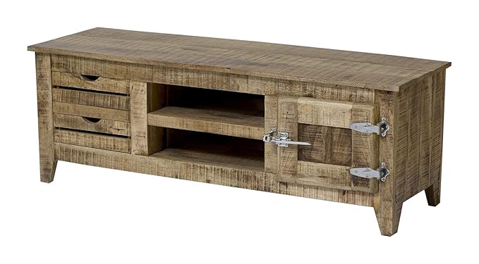 Direct Deal TV Unit (Wood, Brown)