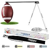 YNSZAS 𝙉𝙀𝙒 Football Kicking Tee, Portable Field Goal Kicking Holder Stand, Kickoff Tee Compatible with All Football Sizes, Football Training Practice Equipment for Adult &amp; Youth