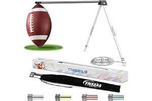 YNSZAS 𝙉𝙀𝙒 Football Kicking Tee, Portable Field Goal Kicking Holder Stand, Kickoff Tee Compatible with All Football Sizes, Football Training Practice Equipment for Adult & Youth
