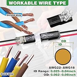 50Pcs Double-Wire Plug-in Connector Led Light Strip